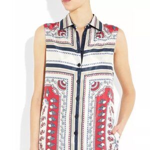 Chic Philosophy di Alberta Ferretti Rayon Romper, Size 4